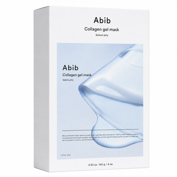 Гелевая маска с коллагеном и гиалуроновой кислотой Abib Collagen Gel Mask Sedum Jelly, 4 шт * 35 г на KRKR.COM.UA