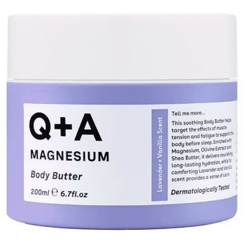 Заспокійливий баттер з магнієм Q+A Magnesium Body Butter, 200 мл на KRKR.COM.UA