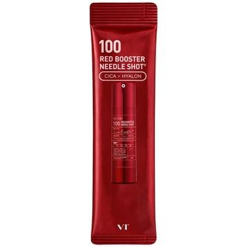 Антиоксидантна сироватка-бустер зі спікулами VT Red Booster Reedle Shot 100, 2 мл на KRKR.COM.UA