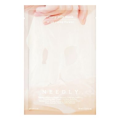 Осветляющая тканевая маска для лица Needly Peony Jelly Mask, 33 мл Купить в Украине