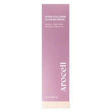 ВВ-крем з колагеном з ефектом сяйва Arocell Super Collagen Glow BB Cream, 40 мл на KRKR.COM.UA
