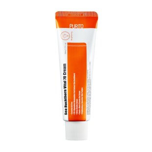 Вітамінний освітлюючий крем з обліпихою Purito SEOUL Sea Buckthorn Vital 70 Cream, 50 мл Купити в Україні