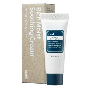 Зволожуючий крем для обличчя Dear Klairs Rich Moist Soothing Cream, 20 мл на KRKR.COM.UA