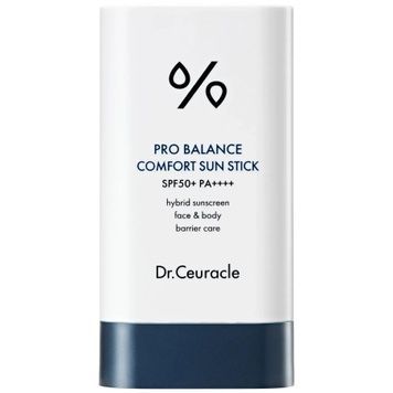 Сонцезахисний стік з пробіотиками для обличчя та тіла Dr. Ceuracle Pro Balance Comfort Sun Stick SPF50+ PA++++, 18 г на KRKR.COM.UA