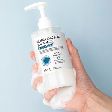Гель для душу з транексамовою кислотою та ніацинамідом APLB Tranexamic Acid Niacinamide Body Wash, 300 мл на KRKR.COM.UA
