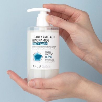 Гель для душу з транексамовою кислотою та ніацинамідом APLB Tranexamic Acid Niacinamide Body Wash, 300 мл на KRKR.COM.UA