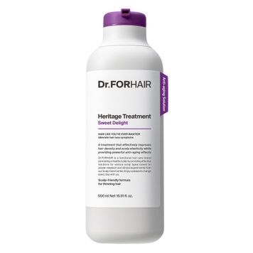 Зволожуюча маска-кондиціонер для тонкого волосся DR.FORHAIR Heritage Treatment Sweet Delight, 500 мл на KRKR.COM.UA