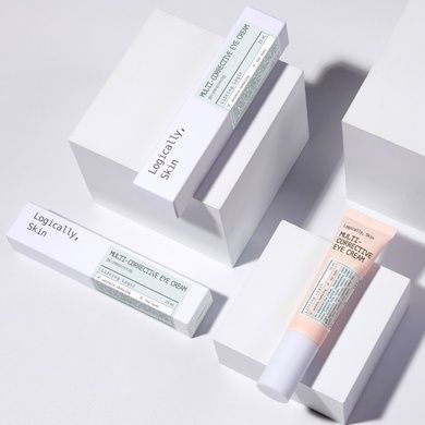 Восстанавливающий крем для кожи вокруг глаз с пептидным комплексом Logically, Skin Multi Corrective Eye Cream, 25 мл на KRKR.COM.UA