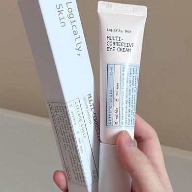 Восстанавливающий крем для кожи вокруг глаз с пептидным комплексом Logically, Skin Multi Corrective Eye Cream, 25 мл на KRKR.COM.UA