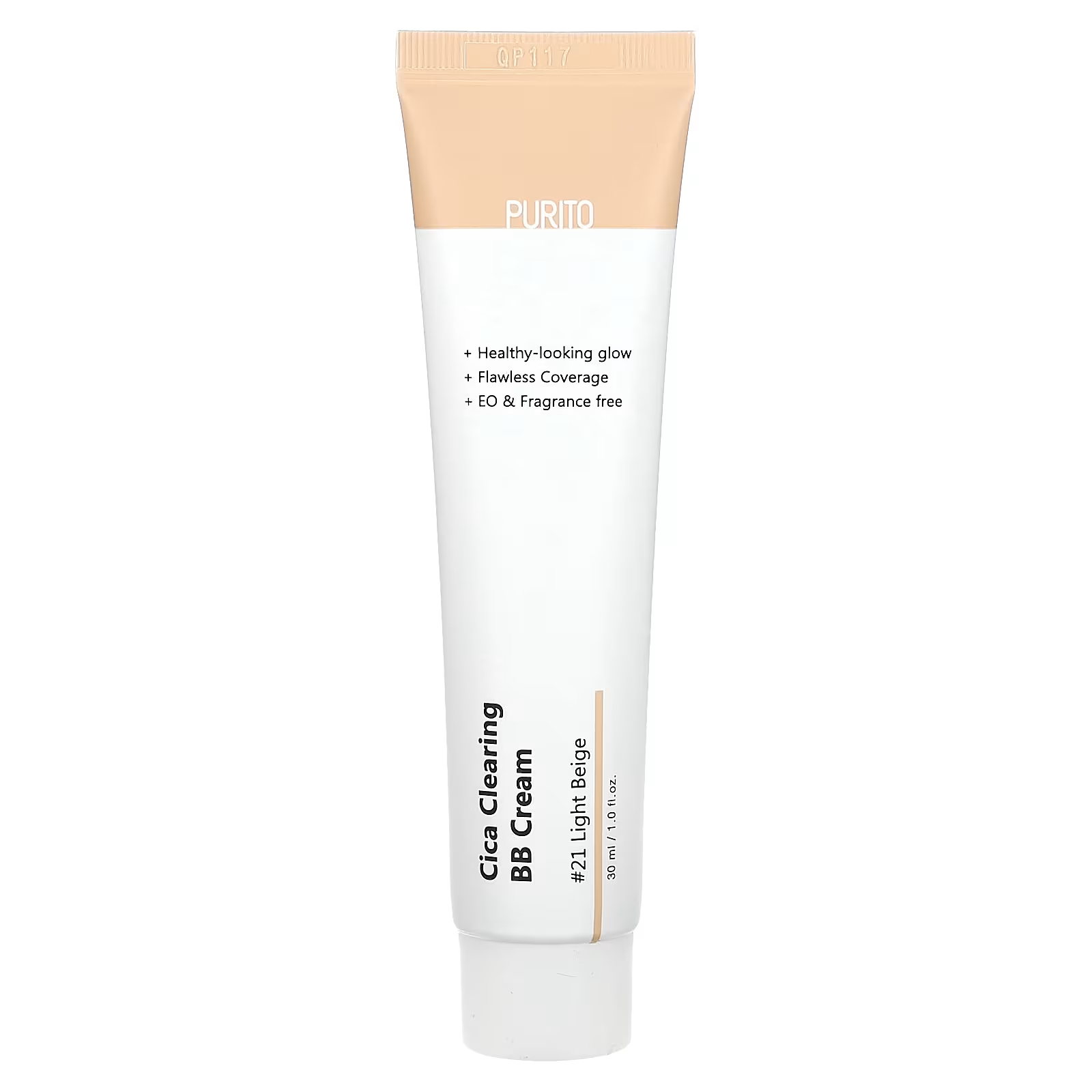 Purito SEOUL Cica Clearing BB Cream #21 Light Beige, 30 мл