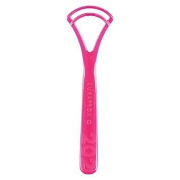 Скребок для языка с двойным лезвием Curaprox Tongue Cleaner на KRKR.COM.UA