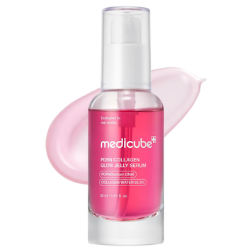 Сироватка-желе з полінуклеотидами та колагеном для сяйва шкіри Medicube PDRN Collagen Glow Jelly Serum, 30 мл на KRKR.COM.UA