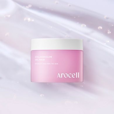 Колагенова гель-маска для сяйва шкіри Arocell Collagen Glow Gel Mask, 100 г на KRKR.COM.UA