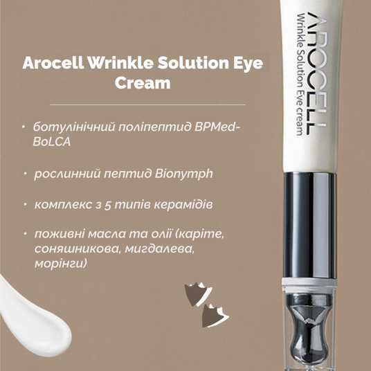 Arocell Wrinkle Solution Eye Cream, 15 мл❤️купить в Киеве, Украина