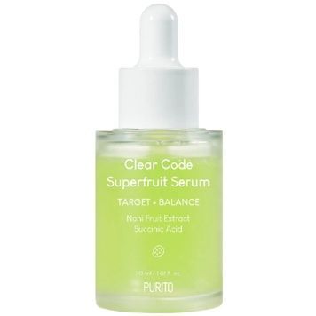 Балансуюча сироватка для проблемної шкіри Purito SEOUL Clear Code Superfruit Serum, 30 мл на KRKR.COM.UA