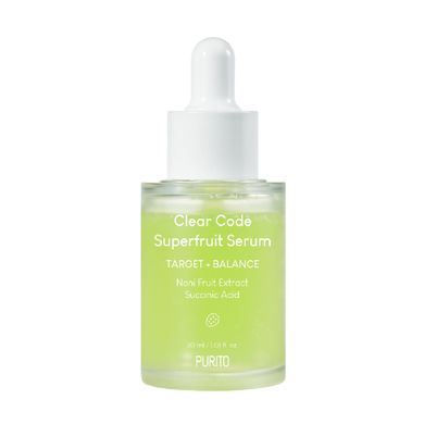 Балансирующая сыворотка для проблемной кожи Purito SEOUL Clear Code Superfruit Serum, 30 мл Купить в Украине