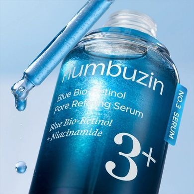Сыворотка для сужения пор с биоретинолом и ниацинамидом Numbuzin No.3 Blue Bio-Retinol Pore Refining Serum, 30 мл на KRKR.COM.UA