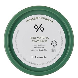 Очищуюча глиняна маска з чаєм Матча Dr.Ceuracle Jeju Matcha Clay Pack, 115 г Купити в Україні