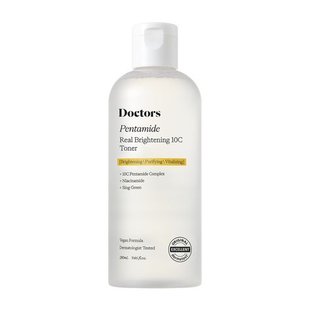 Тонер для осветления и ровного тона кожи Doctors Pentamide Real Brightening 10C Toner, 280 мл Купить в Украине