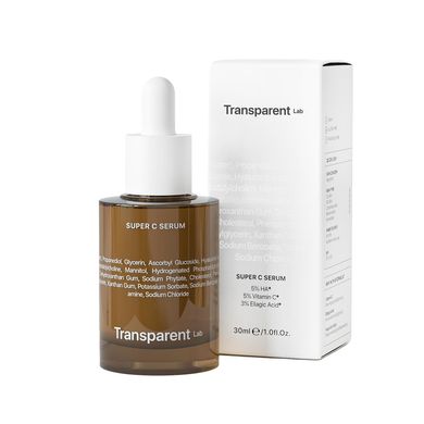 Сыворотка от тонких морщин и для упругой кожи Transparent Lab Super C Serum, 30 мл Купить в Украине