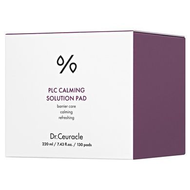 Заспокійливі пади Dr.Ceuracle PLC Calming Solution Pad, 130 шт на KRKR.COM.UA