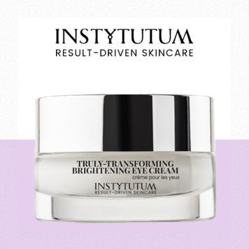 Крем-ліфтинг для повік з освітлювальним ефектом Instytutum Truly-Transforming Brightening Eye Cream, 1 мл, Саше (Тестер) на KRKR.COM.UA