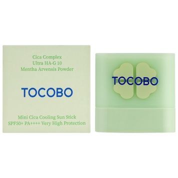 Охолоджувальний сонцезахисний стік з екстрактом центелли TOCOBO Cica Cooling Sun Stick SPF50+ PA++++, 11 г на KRKR.COM.UA