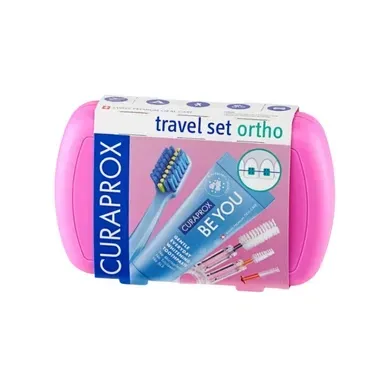 Curaprox Be You Ortho Travel Set Pink 5-в-1