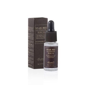 Сироватка з муцином равлика і отрутою бджоли Benton Snail Bee Ultimate Serum, Мініатюра 8мл на KRKR.COM.UA