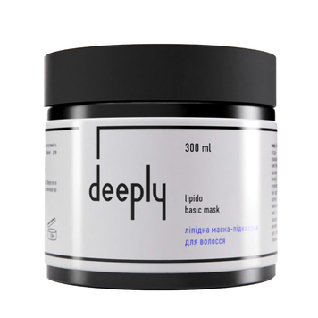 Ліпідна маска-підкладка для волосся Deeply Lipido Basic Mask, 300 мл на KRKR.COM.UA