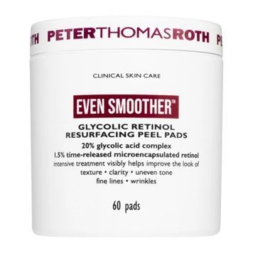 Восстанавливающие диски для лица с ретинолом и гликолевой кислотой Peter Thomas Roth Even Smoother&trade; Glycolic Retinol Resurfacing Peel Pads, 60 шт на KRKR.COM.UA