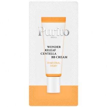 BB-крем с экстрактом центеллы Purito Seoul Wonder Releaf Centella BB Cream 13 Neutral Ivory, 1 г на KRKR.COM.UA