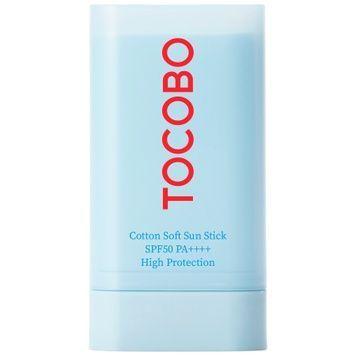 Матувальний сонцезахисний стік з екстрактом бавовни TOCOBO Cotton Soft Sun Stick SPF50+ PA++++, 19 г на KRKR.COM.UA