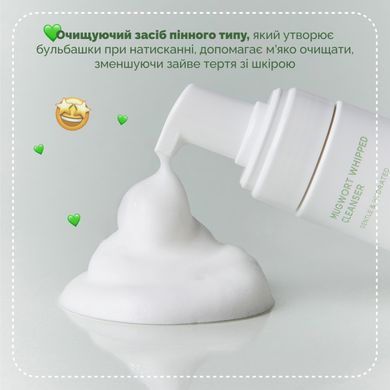 Очищающая пенка с полынью Arocell Mugwort Whipped Cleanser, 180 мл Купить в Украине