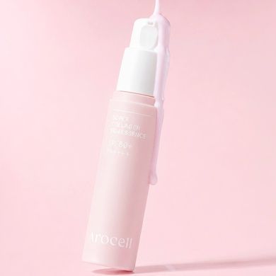 Сонцезахисна есенція для обличчя з колагеном SPF50+ PA++++ Arocell Super Collagen Sun Essence, 30 мл на KRKR.COM.UA