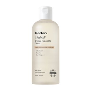 Увлажняющий тонер-эссенция с Д-пантенолом Doctors (Theralogic) Madecell Derma Repair B5 Toner, 280 мл Купить в Украине