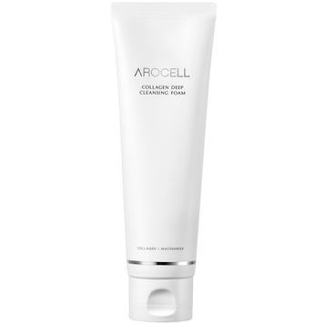 Пенка для глубокого очищения кожи с коллагеном Arocell Collagen Deep Cleansing Foam, 120 мл на KRKR.COM.UA