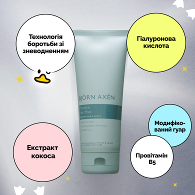 Увлажняющая маска для волос Bjоrn Axеn Moisture Hair Mask, 200 мл Купить в Украине