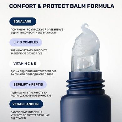 Lipper-бальзам LIPSS Protect & Comfort Balm, 10 мл на KRKR.COM.UA