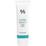 Солнцезащитный веганский крем с центеллой Dr.Ceuracle Cica Regen Vegan Sun SPF50+ PA++++, 50 мл на KRKR.COM.UA