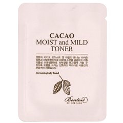 Зволожуючий тонер з екстрактом какао Benton Cacao Moist and Mild Toner, тестер 1.2 мл Купити в Україні