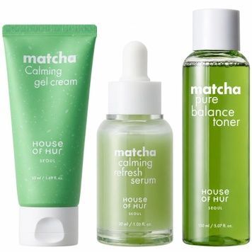 2+1 Набір для зволоження та заспокоєння шкіри &laquo;Matcha комфорт&raquo; House of Hur на KRKR.COM.UA