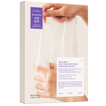 Восстановительная тканевая маска с гиалуроновой кислотой Dr. Althea Jelly Seal Repair Mask, 4 шт * 28 г на KRKR.COM.UA