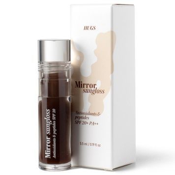 Блеск для губ Hugs Mirror Sungloss Cold Brew SPF 20+ PA++, 5,5 мл на KRKR.COM.UA
