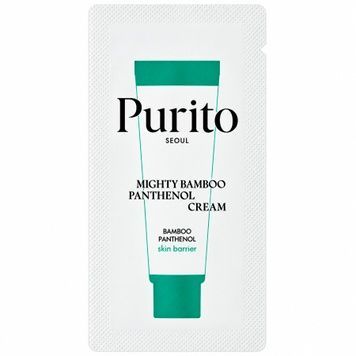 Бар&rsquo;єрний крем з екстрактом бамбука та пантенолом Purito Seoul Mighty Bamboo Panthenol Cream, 1 г на KRKR.COM.UA