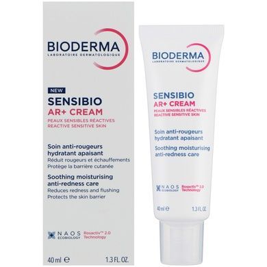 Крем для лица против покраснений Bioderma Sensibio AR+ Cream Soothing Moisturising Anti-Redness Care, 40 мл на KRKR.COM.UA