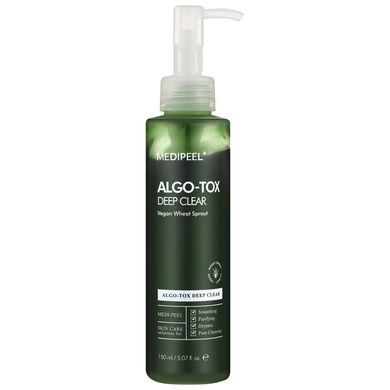 Гель-пенка для глубокого очищения кожи с пептидным комплексом MEDIPEEL Algo-Tox Deep Clear, 150 мл на KRKR.COM.UA