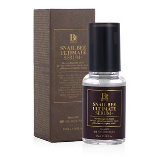 Интенсивная сыворотка с муцином улитки и ядом пчелы Benton Snail Bee Ultimate Serum Plus, 35 мл Купить в Украине