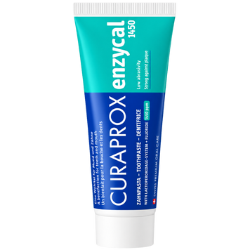 Зубна паста Curaprox Enzycal 1450 ppm, 10 мл на KRKR.COM.UA