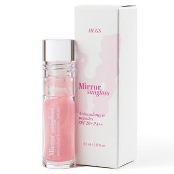 Блеск для губ Hugs Mirror Sungloss Heated Cherry SPF 20+ PA++, 5,5 мл на KRKR.COM.UA
